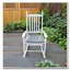 Chaise berçante en bois massif