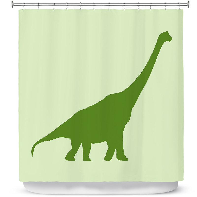 Rideau de douche simple dinosaur i Dodson