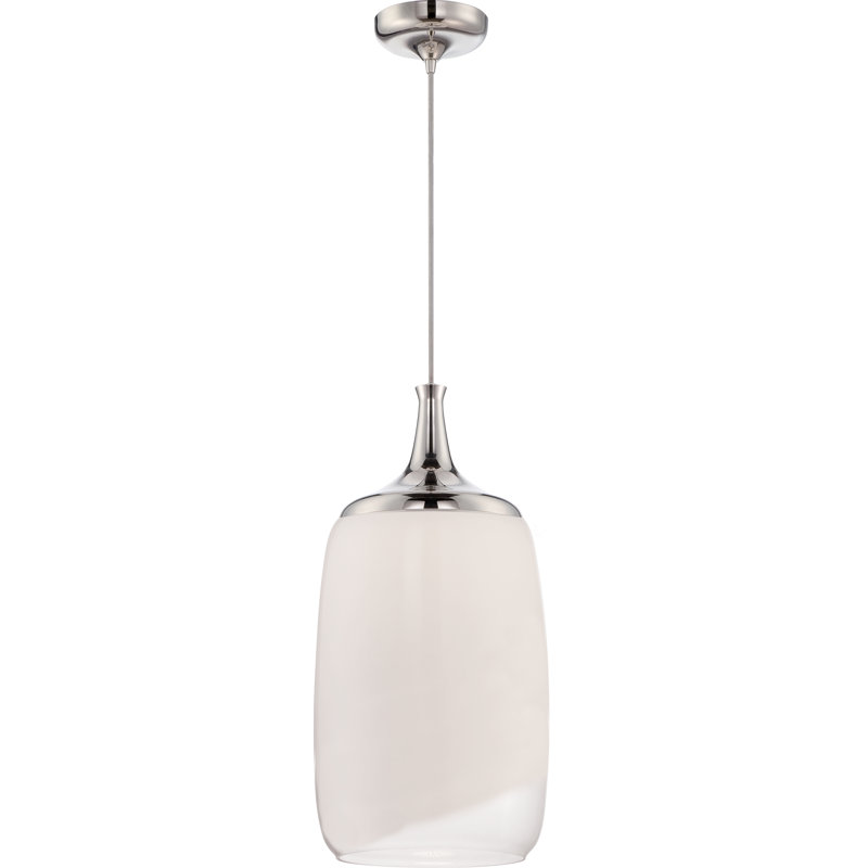 Tumlin 1 - Light Single Pendant, Polished Nickel
