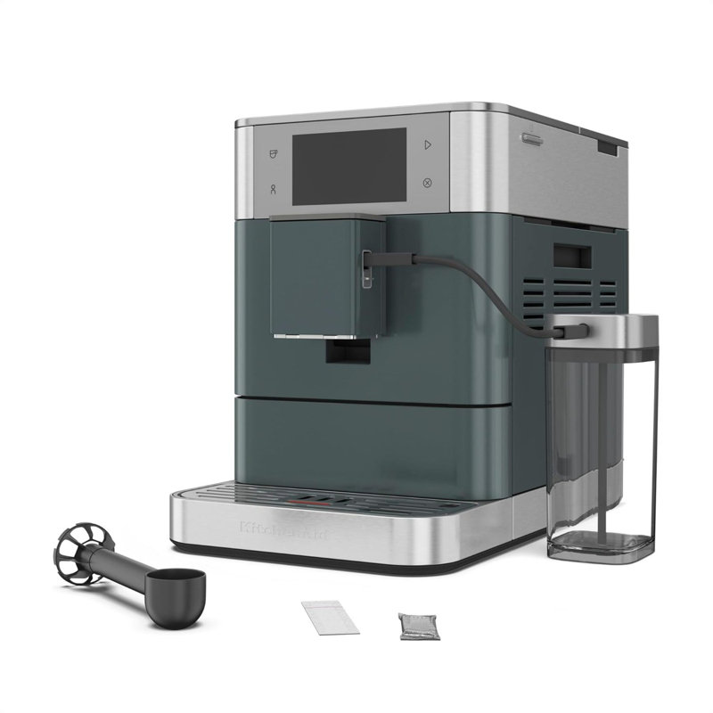 Machine à espresso entièrement automatique KitchenAid en genévrier, Bleu