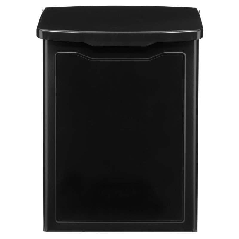 Boîte aux lettres murale Marina - noir, Noir