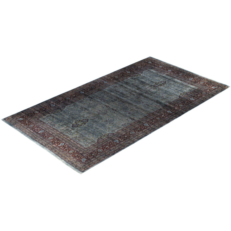 Overdyed One-of-a-Kind 9' 10" X 17' 10" Hand Knotted Area Rug
