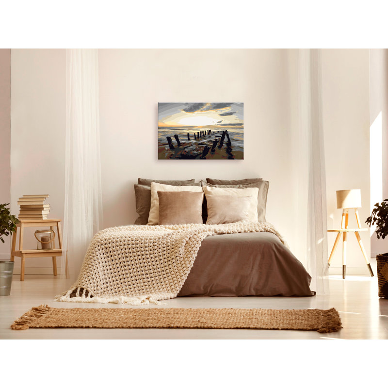 Paint By Numbers Kit - Beach Sunrise