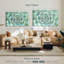 Ensemble de 3 plantes grasses sur toile-741247154