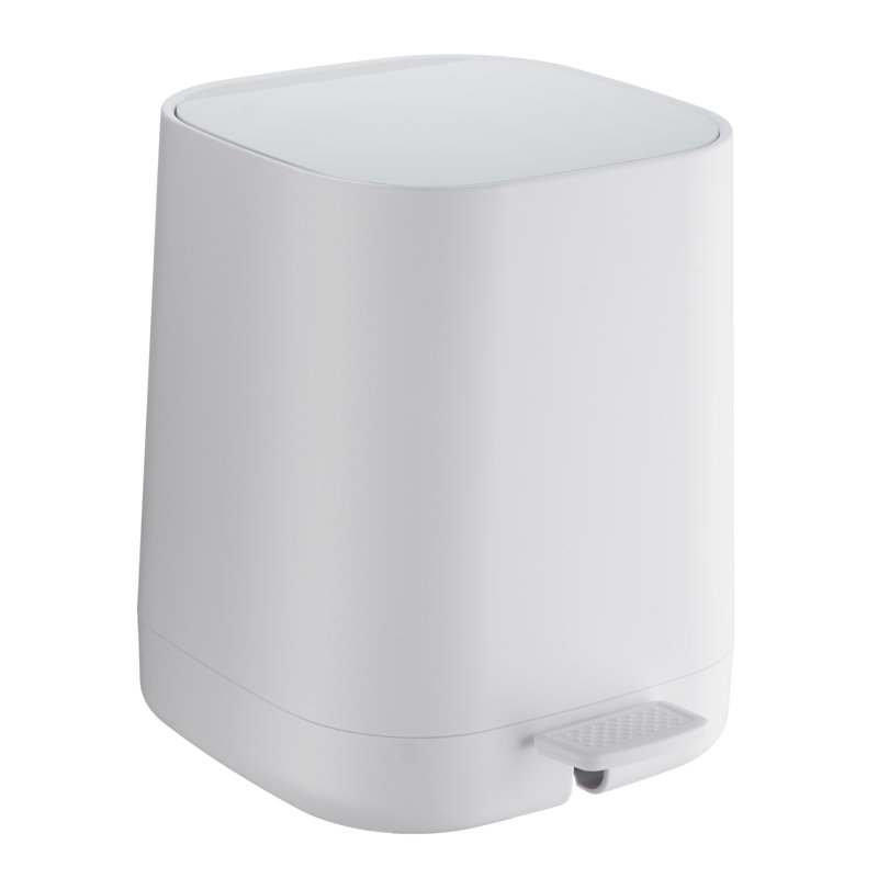 Marchepied carré pour salle de bain, White