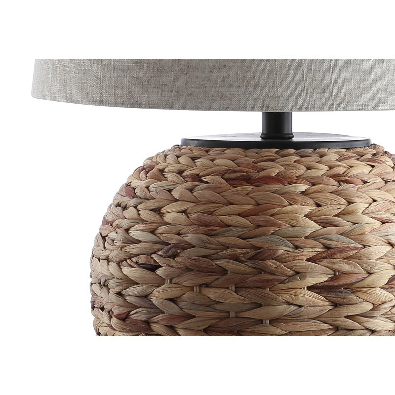 Fortune Table Lamp, Grey, Brown