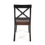 Ensemble de 2 chaises de salle à manger en bois d'acacia Roshan Farmhouse-40531379