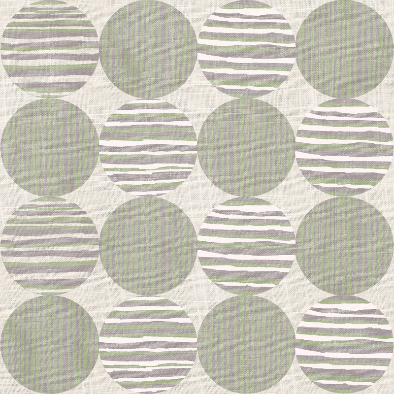 Papier peint adhésif Horizon, Vert