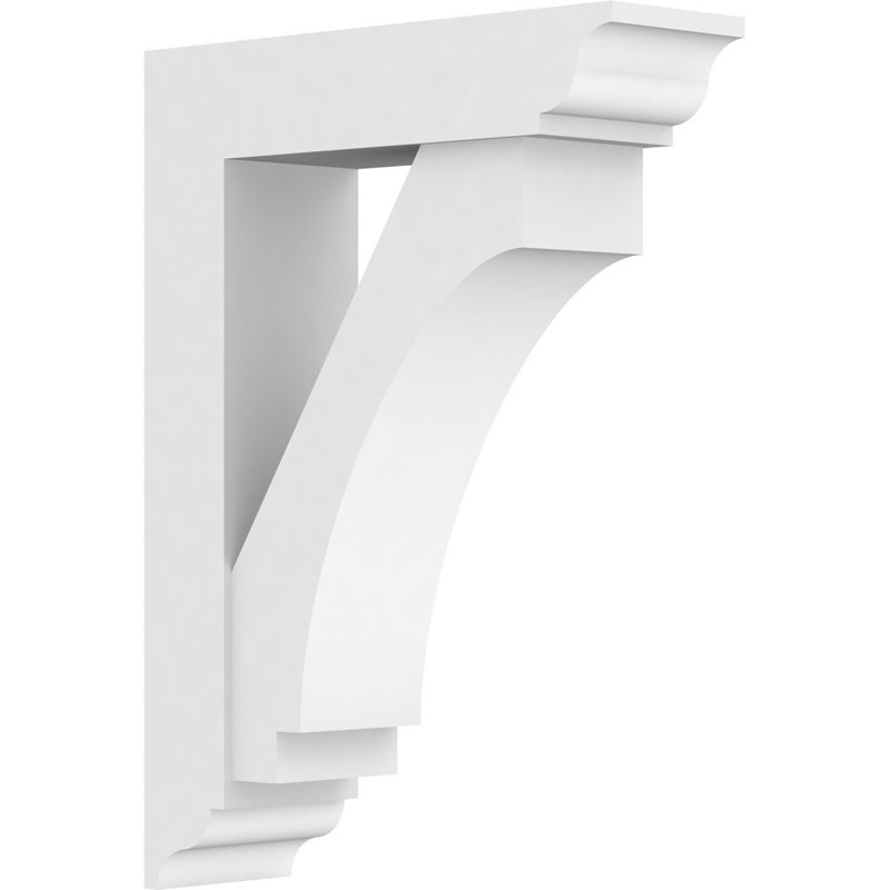 Support standard en uréthane Signature Imperial avec extrémités traditionnelles, brun clair apprêté