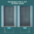 32"W X 72"H Fold Frameless Shower Door With Tempered Glass-110270853
