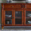 Buffet en bois massif brun noisette