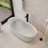 Monaco Casainc Freestanding Soaking Solid Surface Resin Stone Bathtub