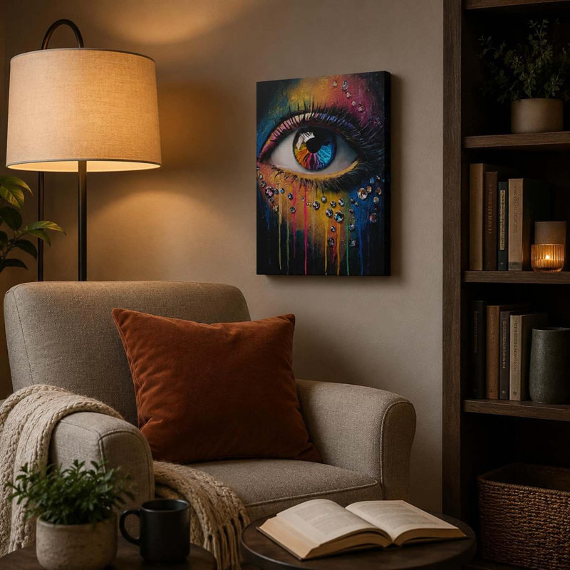 1 Piece Wrapped Canvas Wall Art