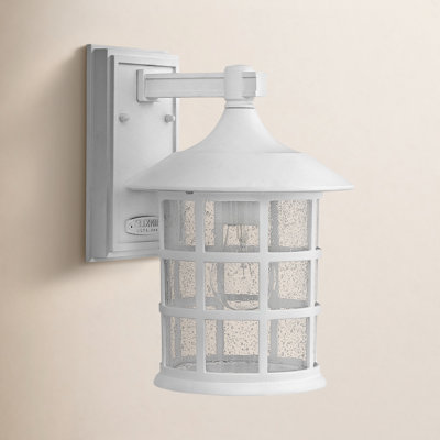 Freeport White 1 - Bulb Outdoor Wall Lantern