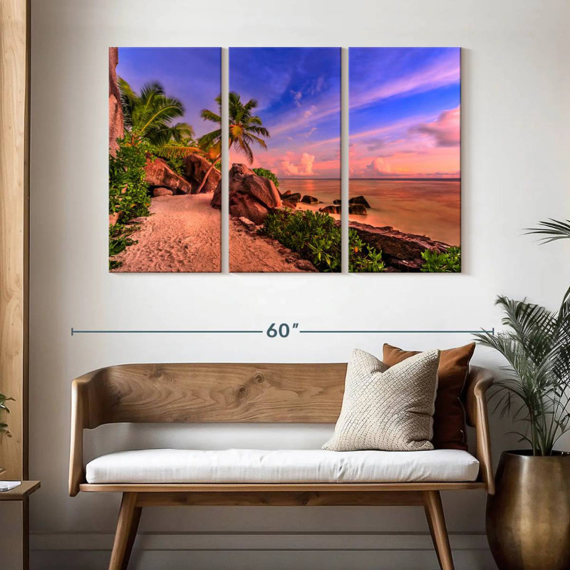 Gillard La Digue Sundown, 32" H x 50" W