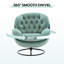 Fauteuil d'appoint avec repose-pieds Anouk-34165099
