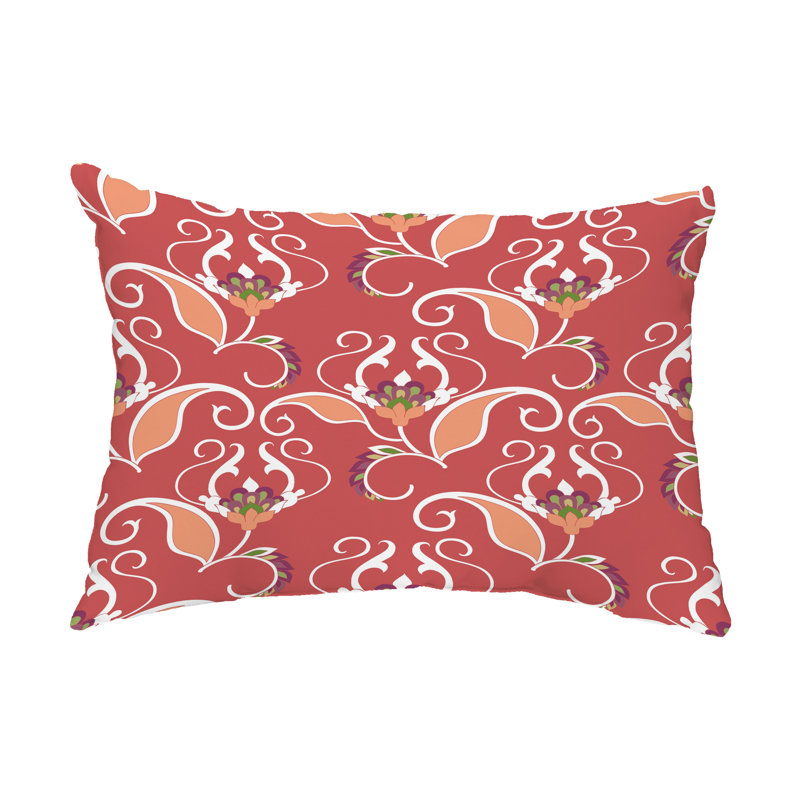  Coussin lombaire d'extérieur West Indies, Orange