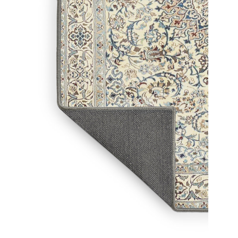 Tapis oriental bleu / beige / gris, Rectangle 8 pi x 12 pi