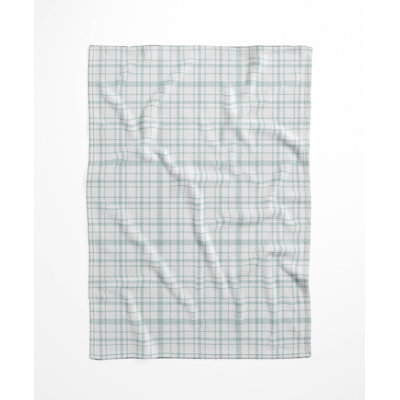 Liz Plaid Velveteen Fleece Blanket