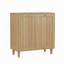 Armoire à linge inclinée autoportante avec panier amovible et bacs de rangement