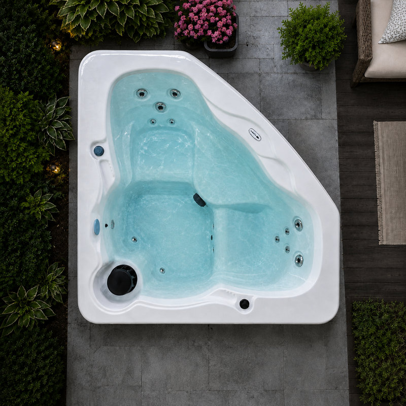 Spa 3 jets pour 3 personnes 14 jets en acrylique standard (câblé) Hydro Spas HYD-14C
