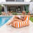 Santorin 2-Piece Outdoor Bean Bag Lounge Chair & Ottoman-308807998