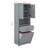 Tall Bathroom Cabinet With Laundry Basket, Freestanding Cabinet With Doors, Storage Space Tilt-Out Laundry Hamper-1839795004