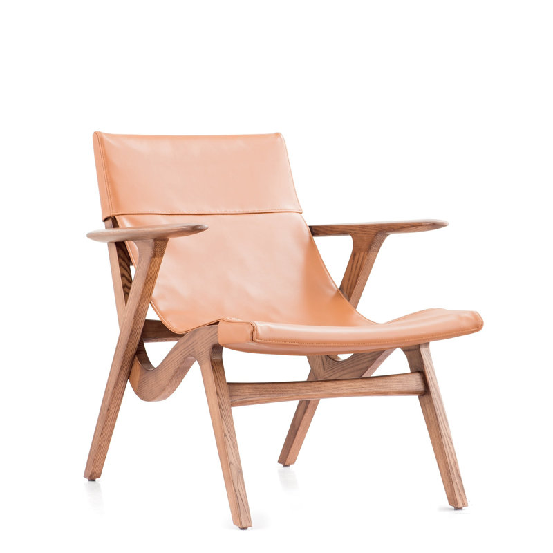 Faux Leather Armchair