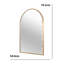 Mcfarren Metal Arch Wall Mirror-846200325
