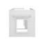 Lit mezzanine simple avec armoire et tablette-521666153