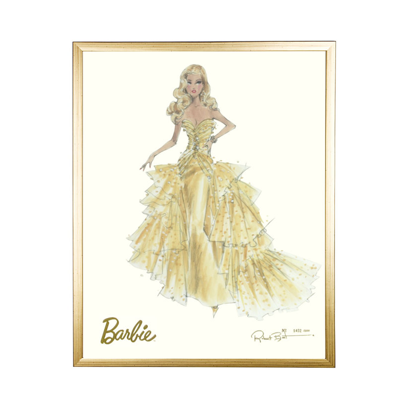 Robert Best " Barbie Limited 50th Anniversary " by Robert Best, Gold