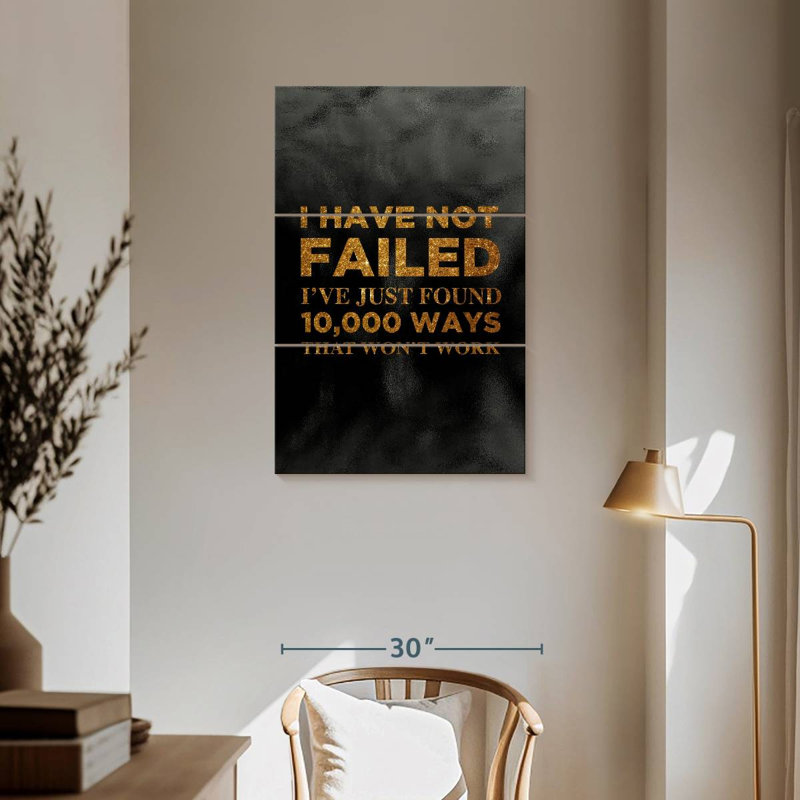 Tergel I Have Not Failed, 57" H x 36" W