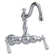 P1004 3 Ball Tub Faucet with Fixed Arched Spout and Centers