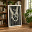 Deer in Starlight Japandi - Wrapped Canvas-1388777335-1388777289