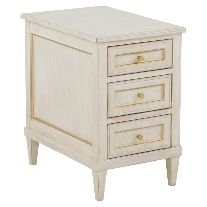 Matteo End Table, Champagne Mist