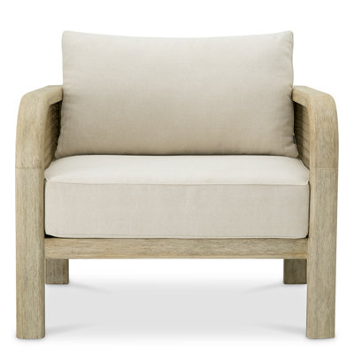 Julian Outdoor Teak Lounge Chair