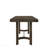 Weathered Oak Finish Dining Table