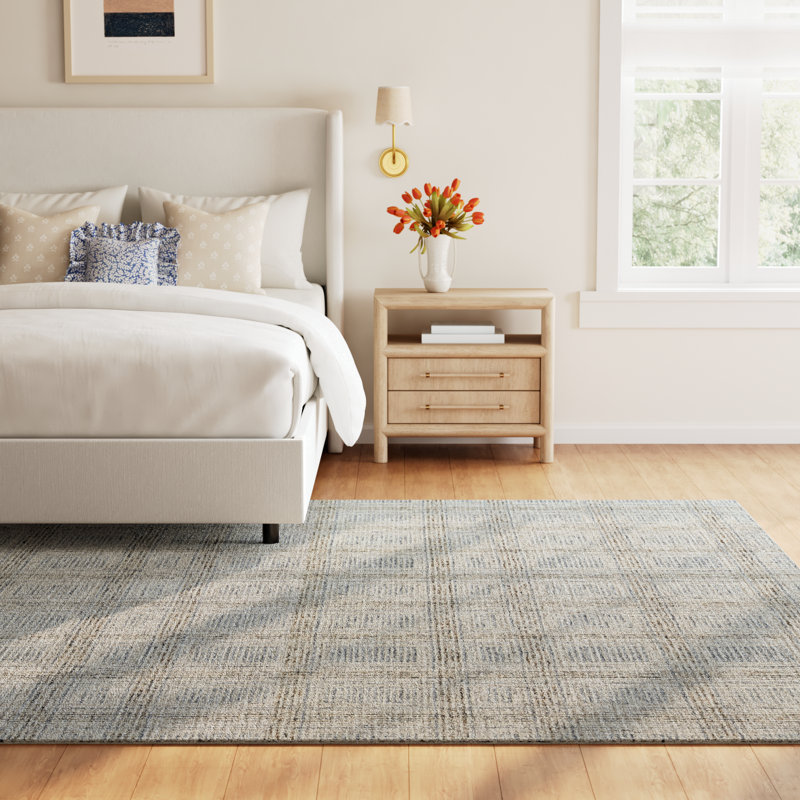 Armando Performance Hand Tufted Wool Indoor Rug, Rectangle 5' x 8'