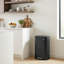 Poubelle à pédale en acier inoxydable 20 gallons résistante aux empreintes digitales avec seau intérieur amovible-134368431