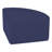 Upholstered Pie Ottoman 12" Height-101545352