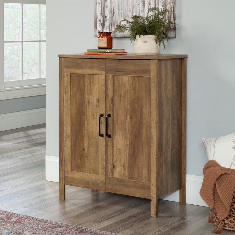 Armoire de rangement à 2 portes en pin