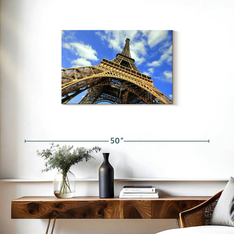 Lilie Towering Eiffel Tower Paris, 20" H x 30" W