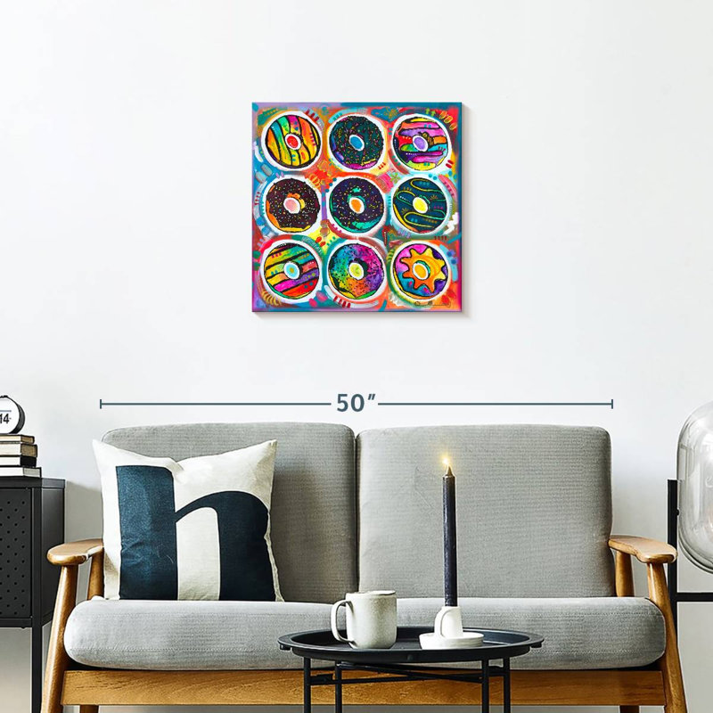 Yarlin Doughnuts Patterns, 20" H x 20" W