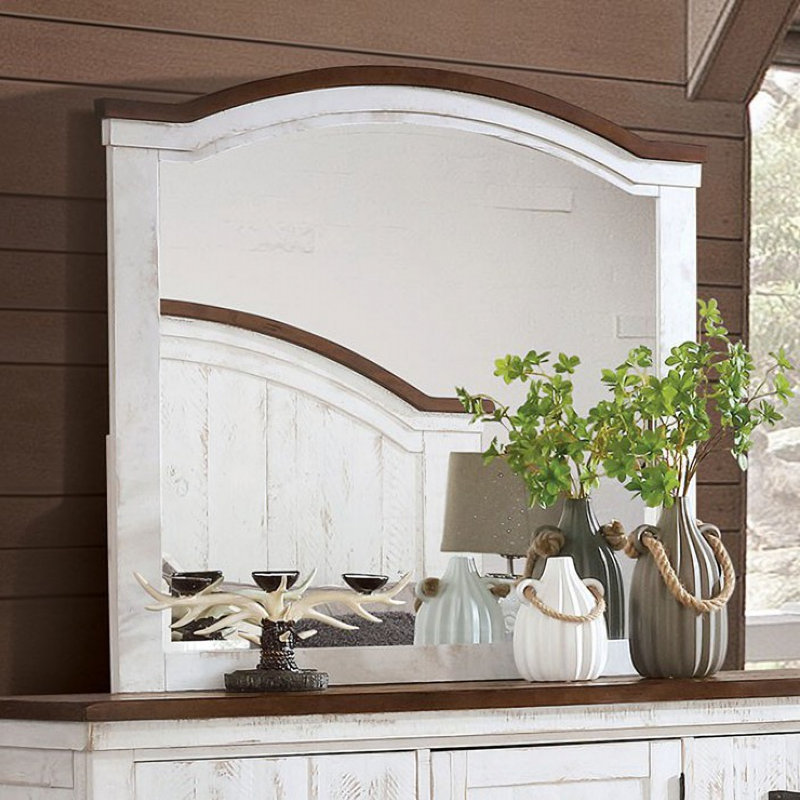 Commode 6 tiroirs avec miroir Shlinger