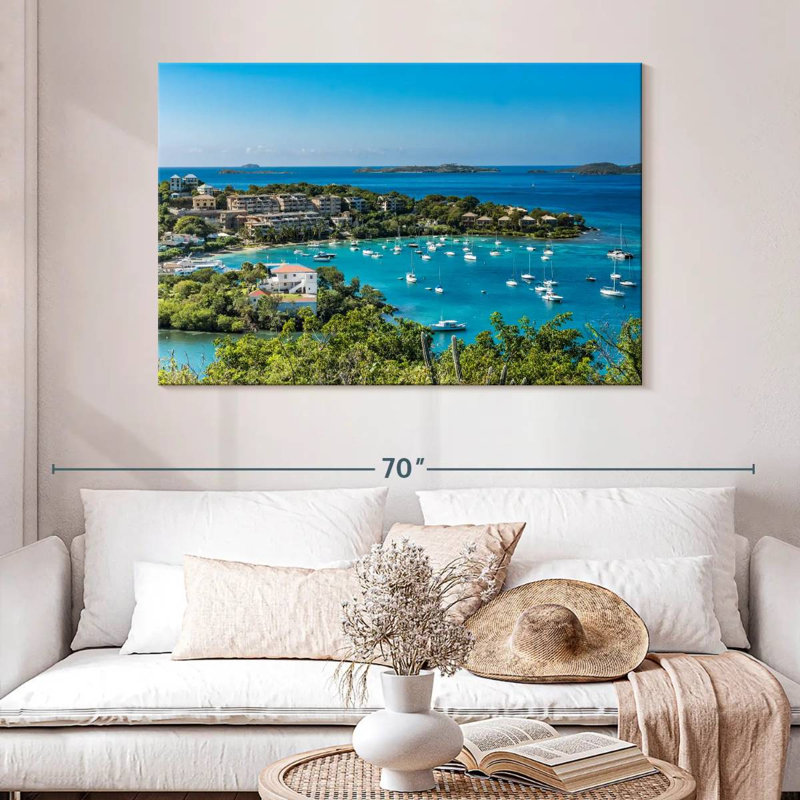 Gillard Saint John Island Yachts, 32" H x 48" W