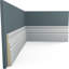 Moulure de plinthe Endurathane Kepler, H 4 1/2 po x P 1/2 po x L 94 1/2 po, apprêtée en usine (paquet de 12)