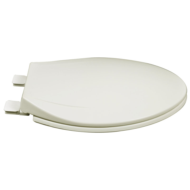 Elongated Toilet Seat and Lid, Linen/Biscuit