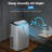 12,000 BTU Portable Air Conditioner Powerful 4-in-1 Cooling Fan Dehumidifier for Rooms up to 550 sq.ft with Sleep Mode 24H Timer Auto Louve-88128919