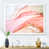 Impression blanche sur toile encadrée