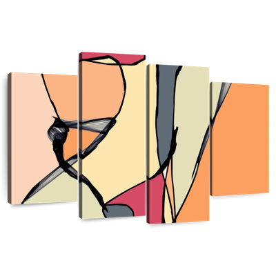 Avery Mid Century Modern Abstract I